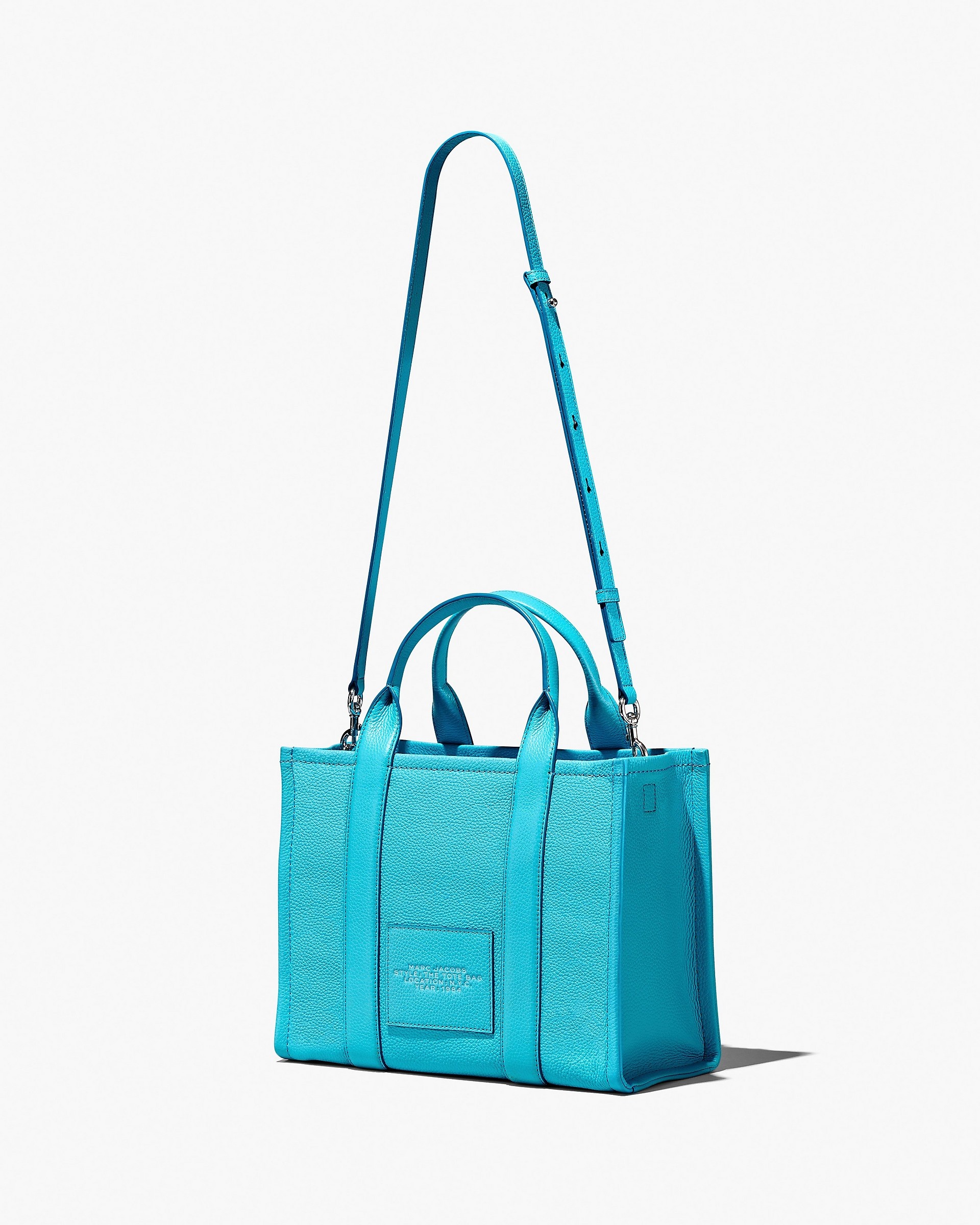 THE LEATHER MEDIUM TOTE BAG - 3