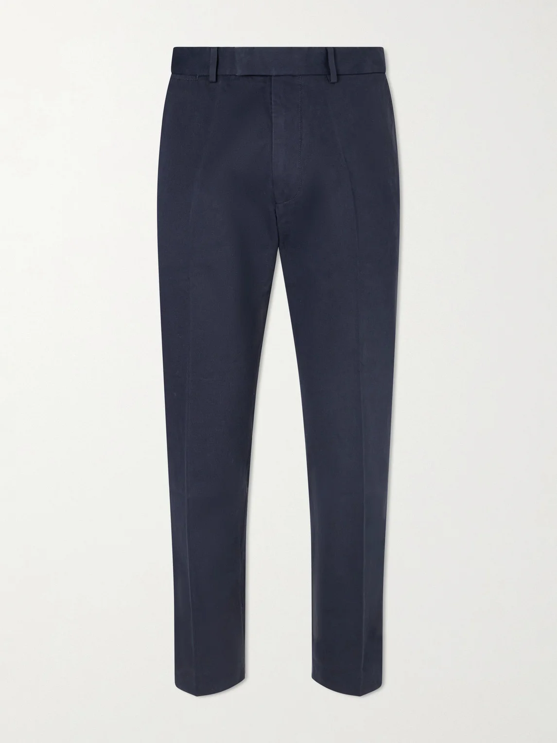 Straight-Leg Cotton-Drill Trousers - 1