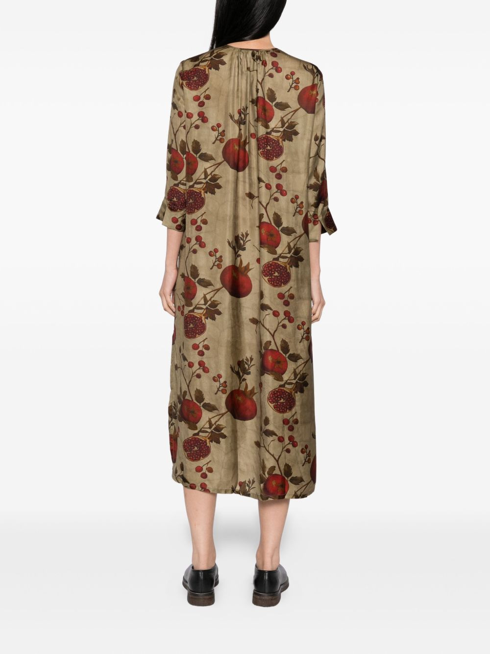 printed dress - 4