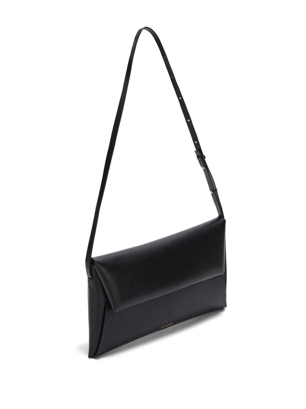 small Folded leather shoulder bag - 4