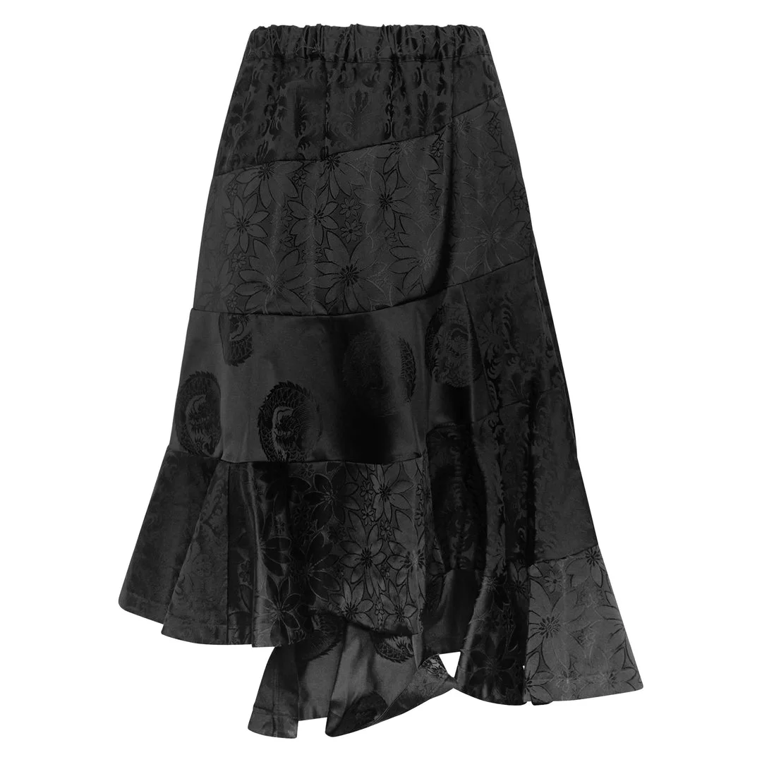 Polka Dot Midi Skirt - 1
