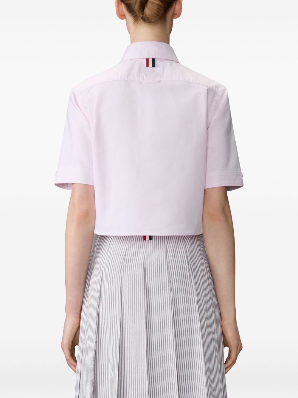 logo-patch short-sleeve shirt - 4