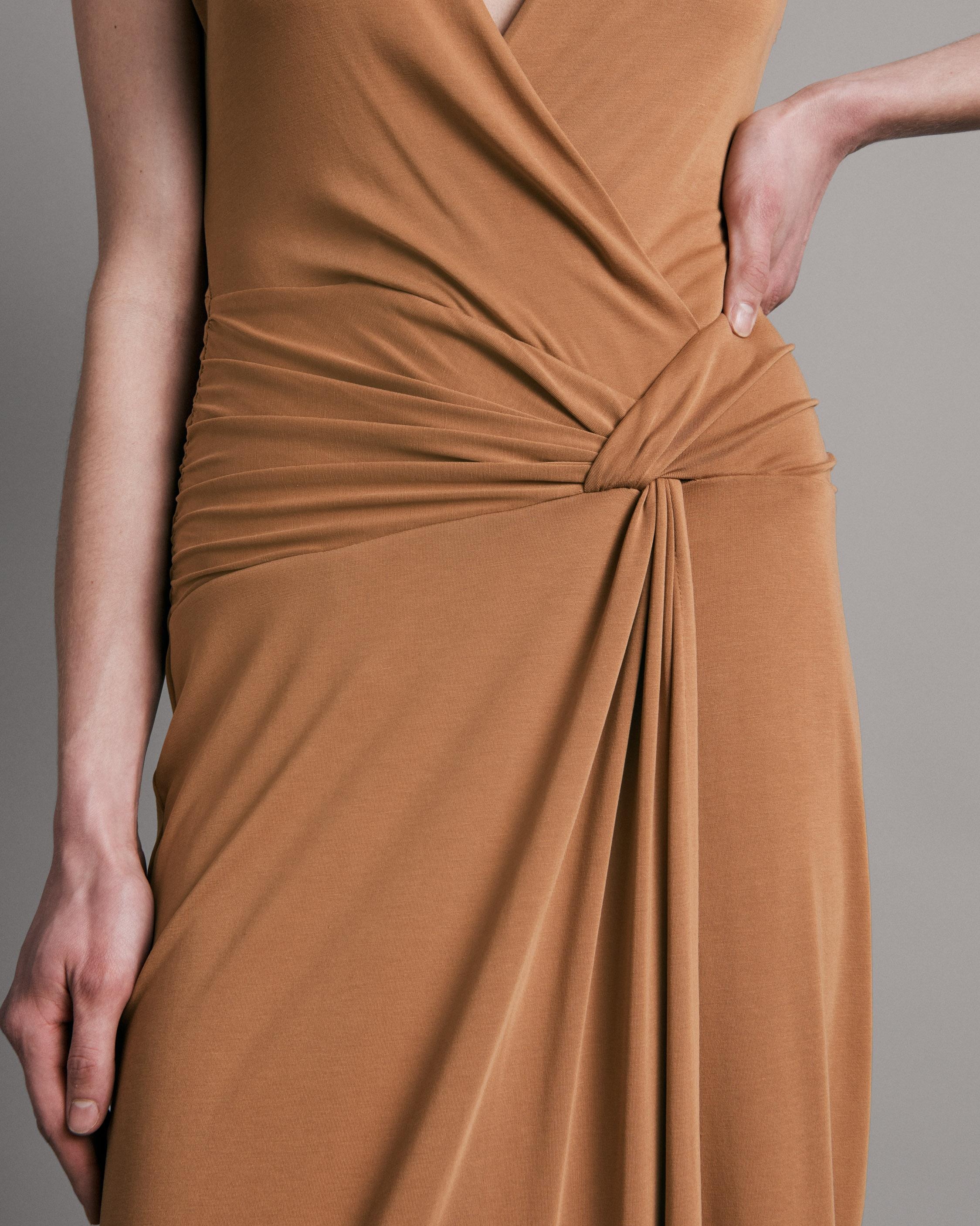 Christy Drape Midi Dress
Modal Skirt - 5
