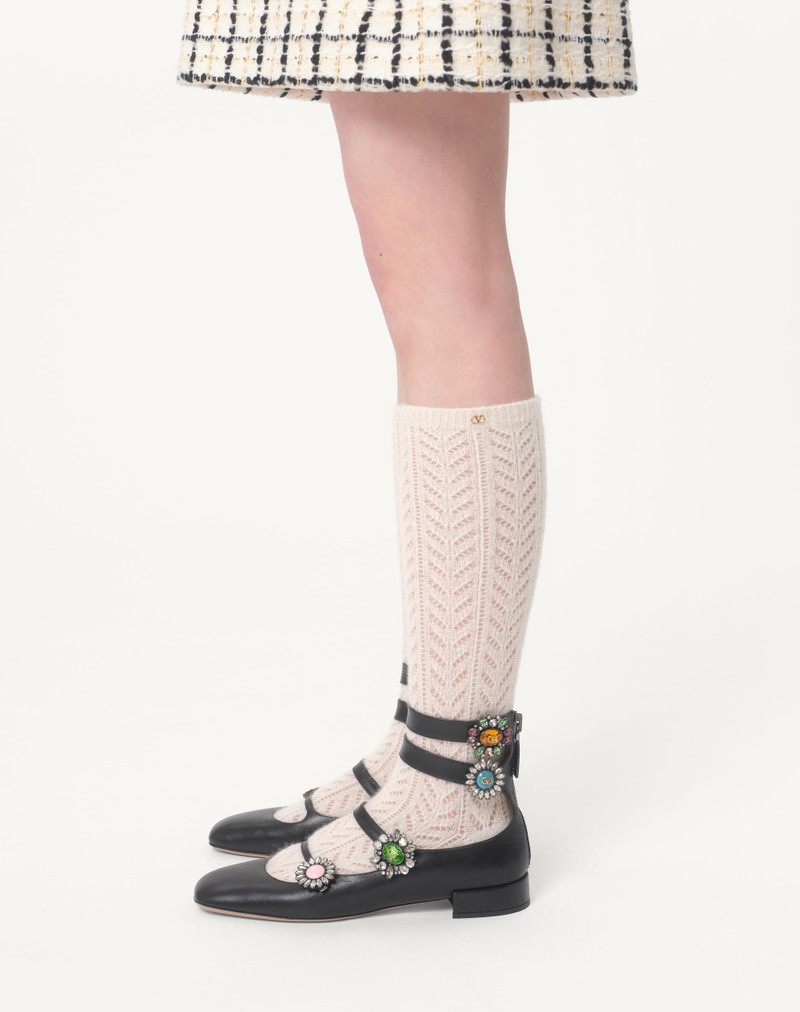 EMBROIDERED SHORT DRESS IN TWEED CHECK PAILETTES 4