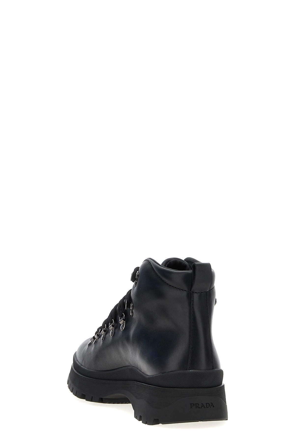 Logo leather ankle boots - 3