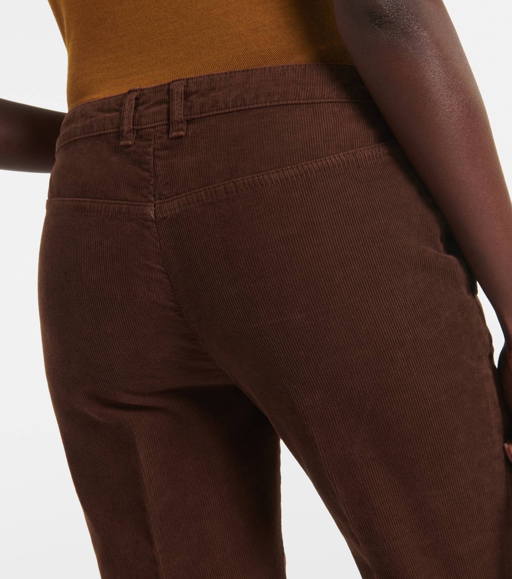 【Saint Laurent】ローライズコットンコーデュロイ bootcutパン SAINT LAURENT Low-rise cotton bootcut pants | mytheresa