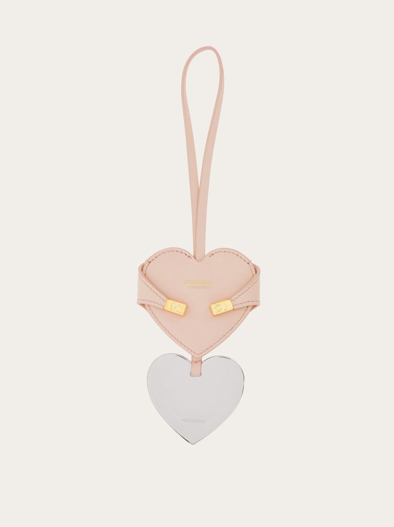 Hug heart mirror charm 4