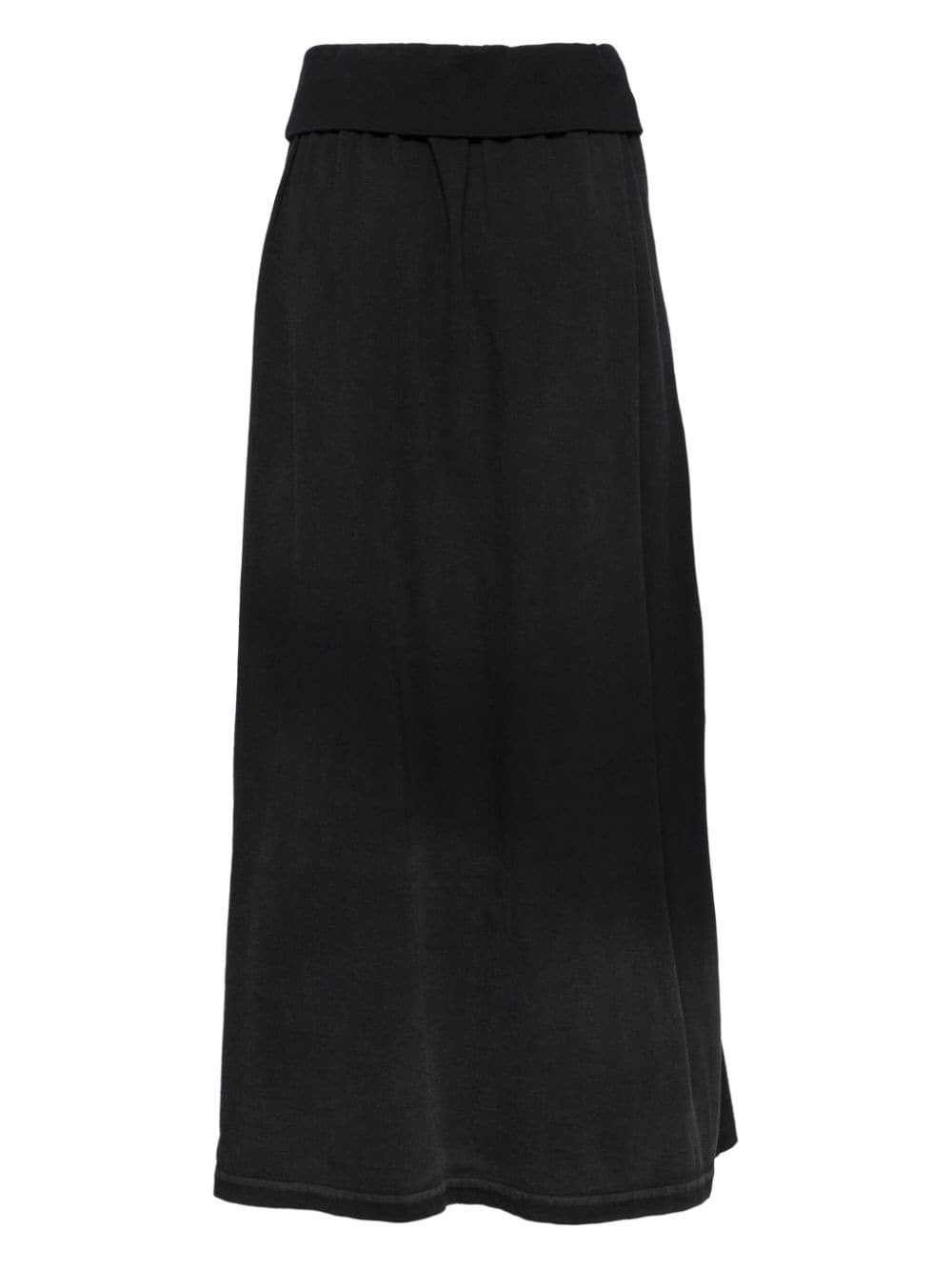 sweatshirt cotton maxi skirt - 2