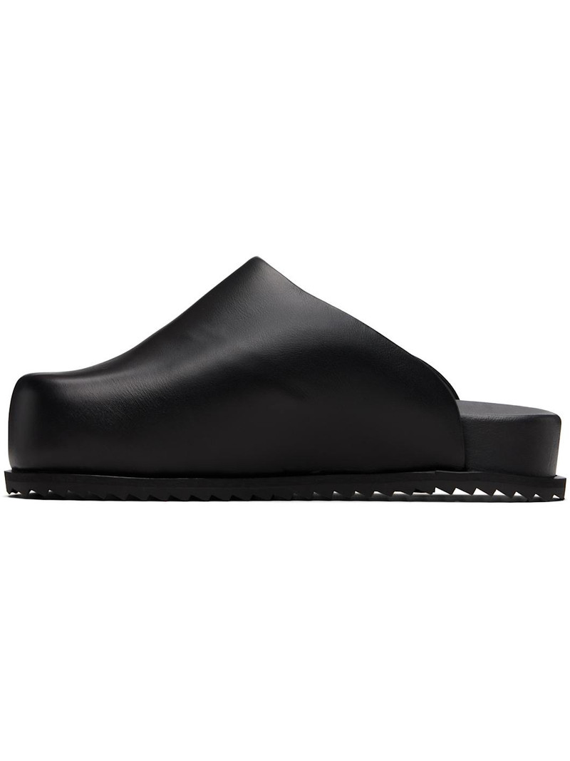 YUME YUME Black Truck Slide Loafers outlook
