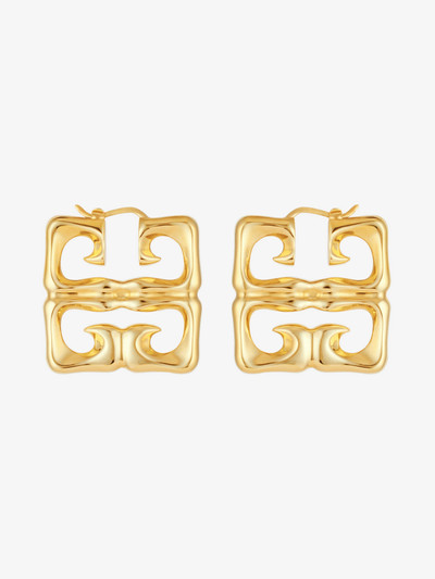 Givenchy 4G LIQUID EARRINGS IN METAL outlook