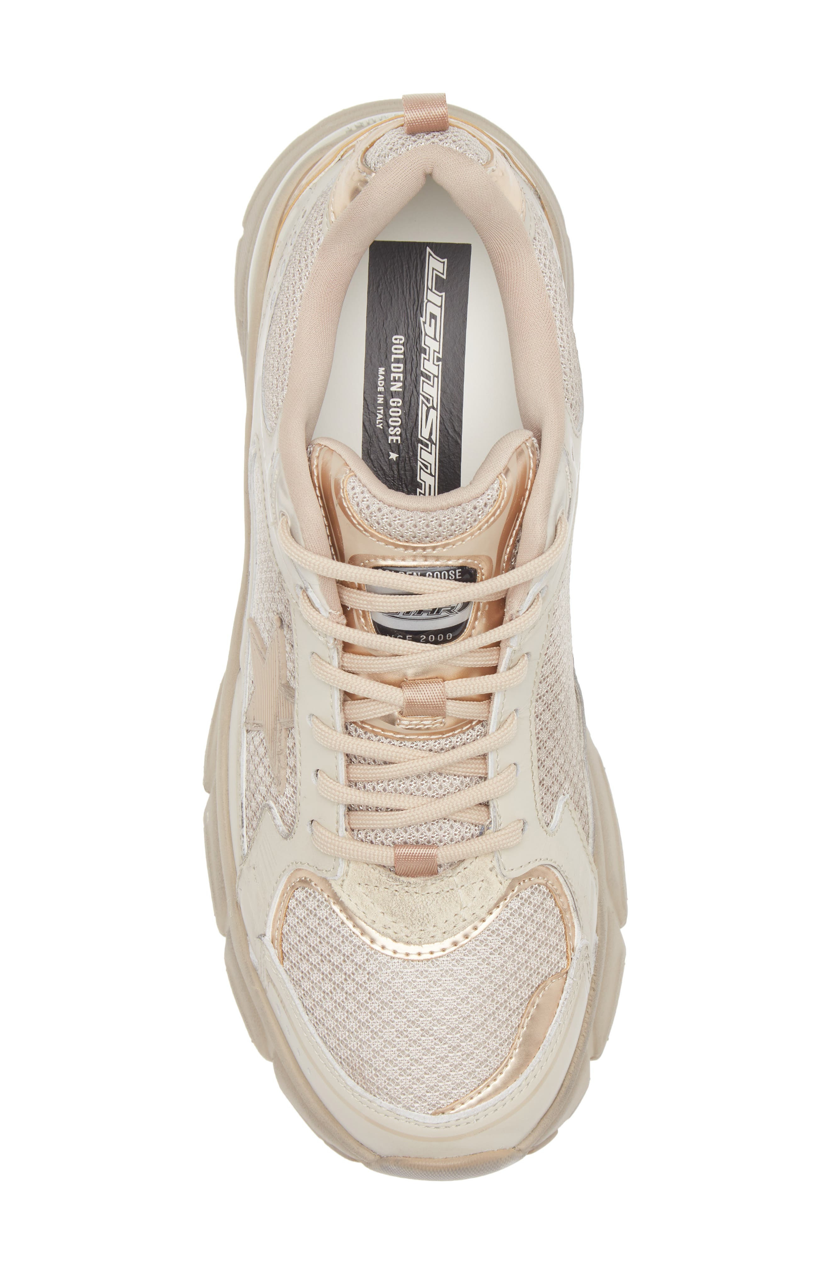 Golden Goose Lightstar Sneaker in Gray /Taupe at Nordstrom - 5