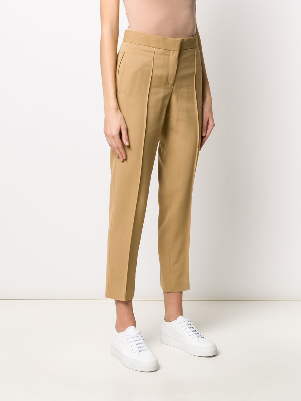 cropped tapered trousers - 3
