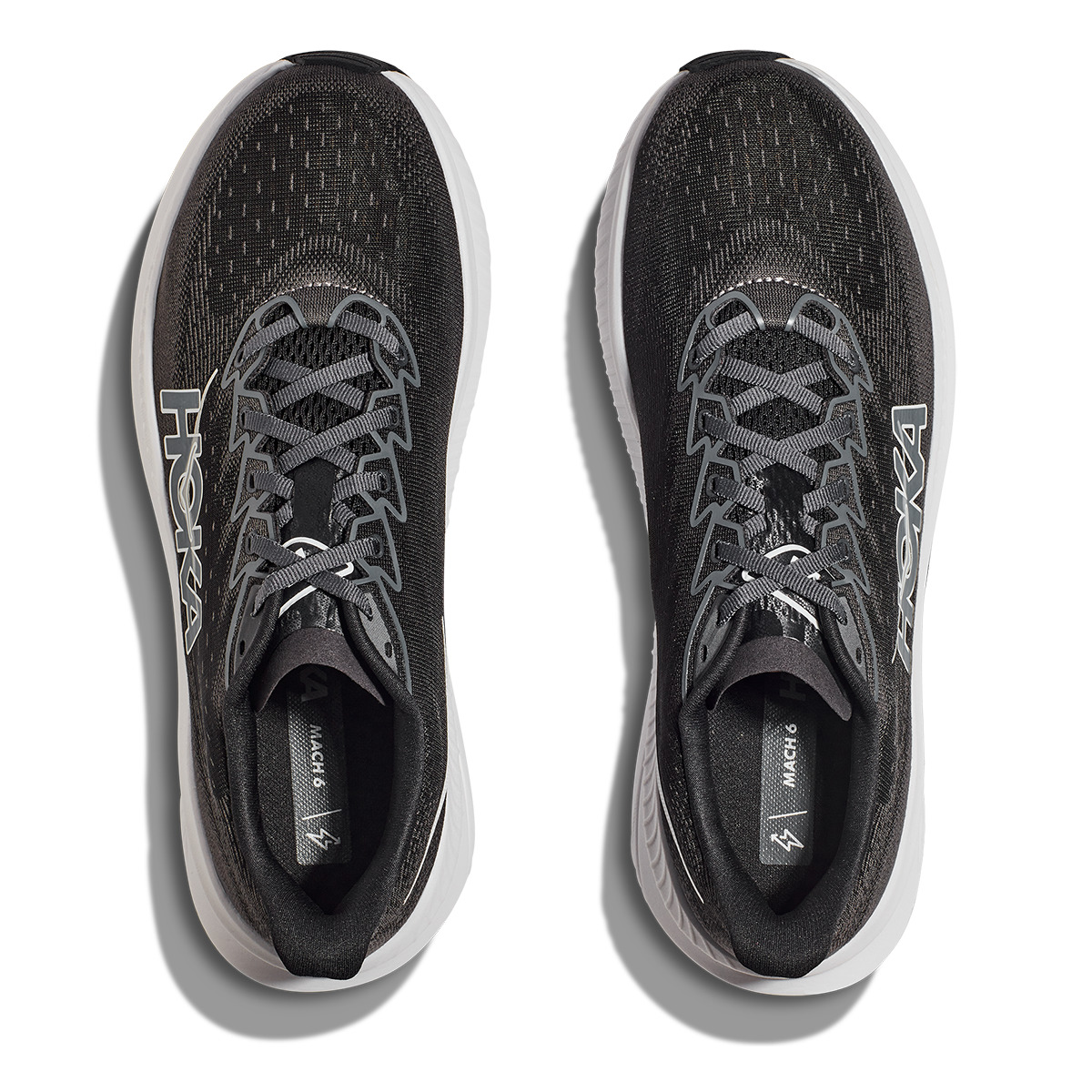 Hoka Mach 6 - Black - White - 3