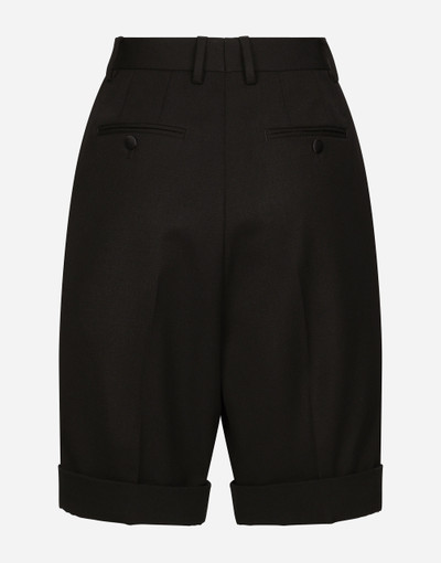 Dolce & Gabbana Wool gabardine shorts outlook