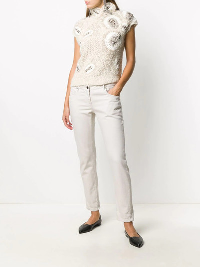 Brunello Cucinelli sequin embellished jumper outlook