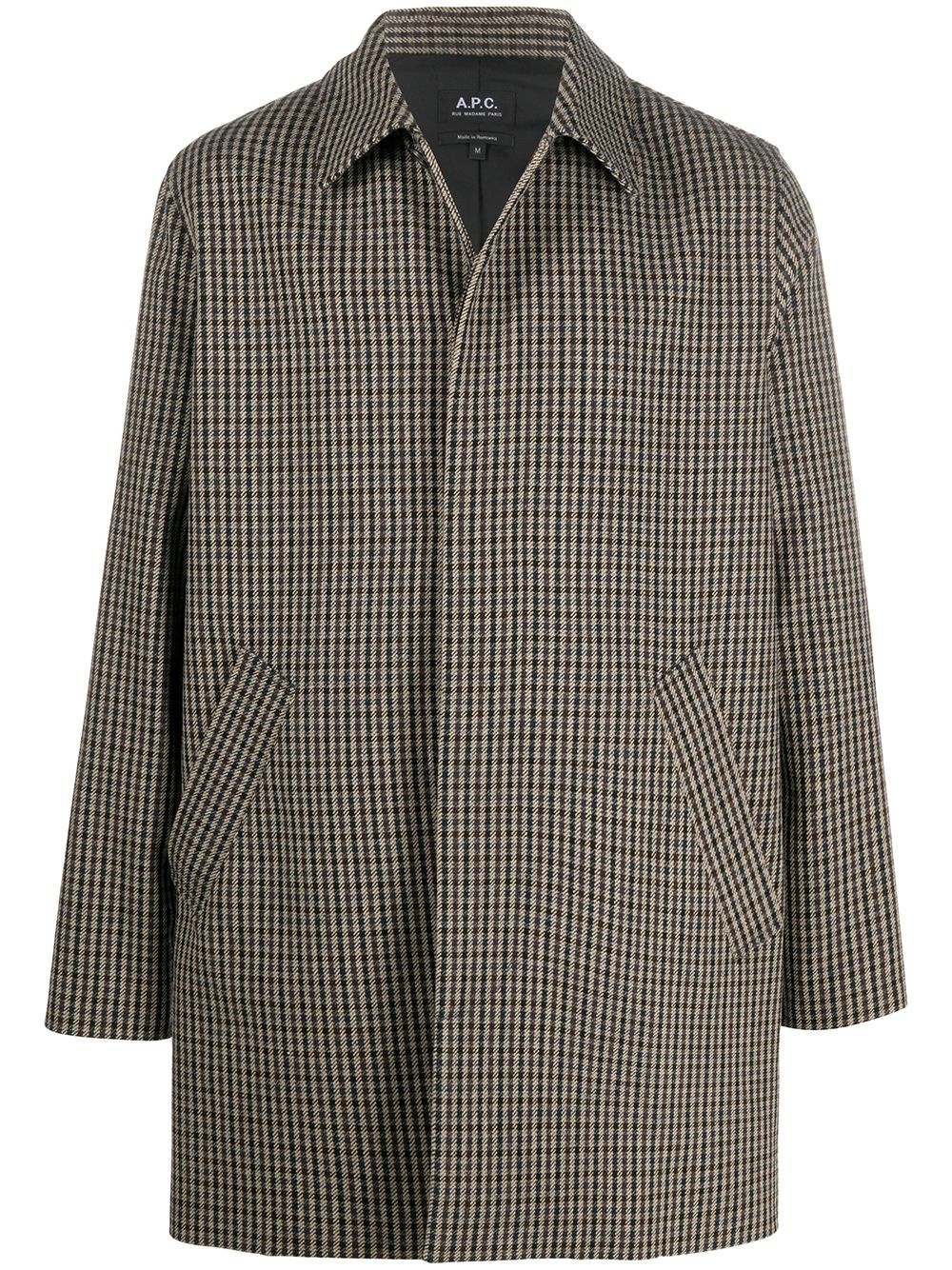 Flynn check coat - 1