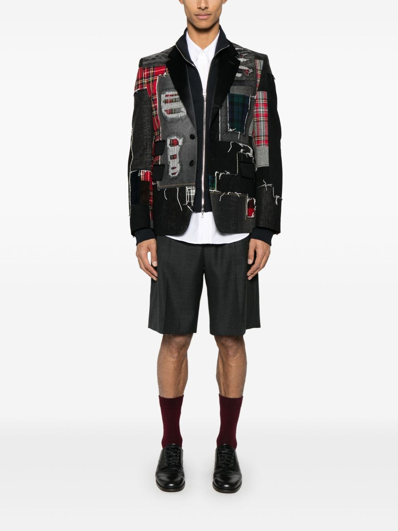 Junya Watanabe MAN patchwork blazer outlook