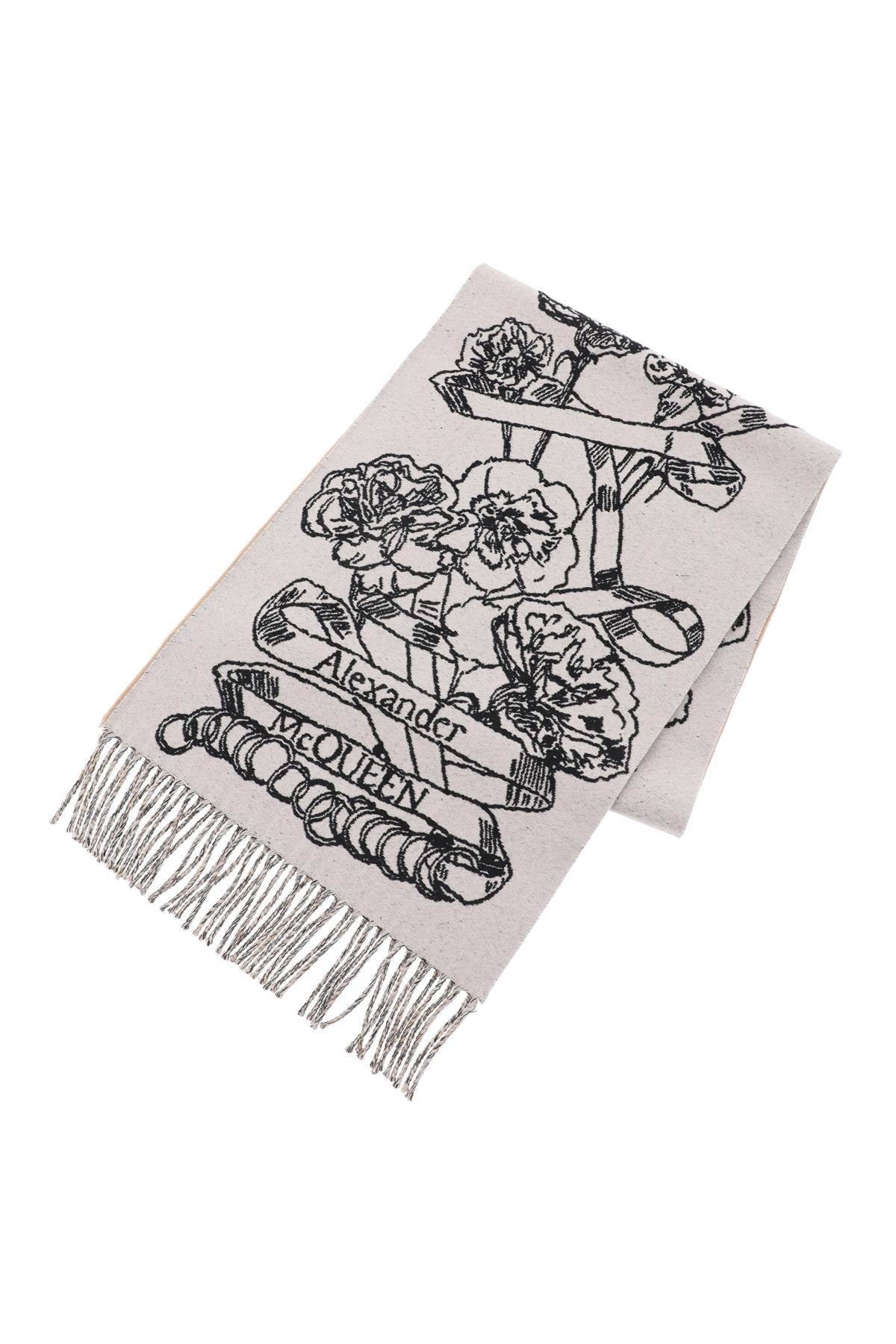 WOOL REVERSIBILE SCARF - 3