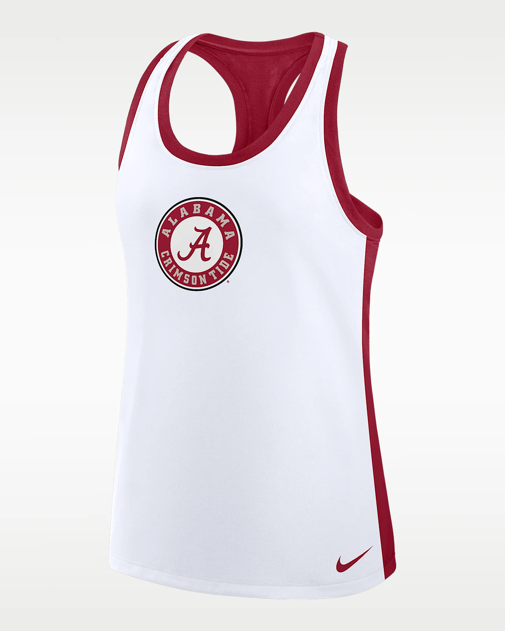 Alabama Women's Nike Dri-FIT College Racerback Tank Top - 1
