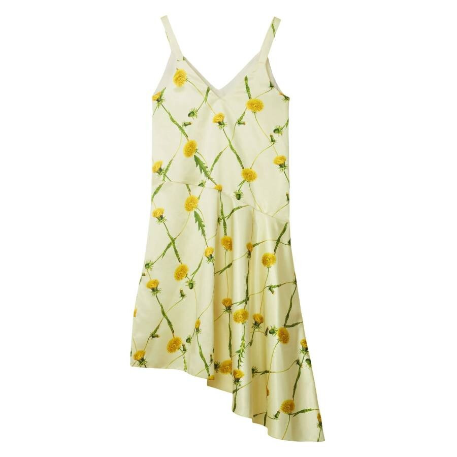 Burberry Floral Print Spaghetti Strap Minidress - 6