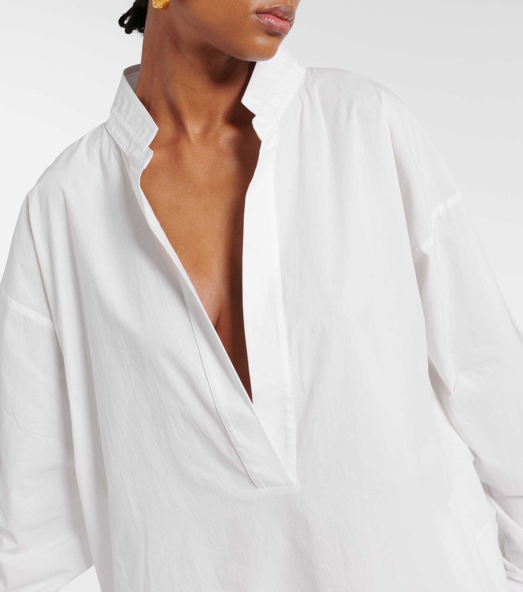 Tito cotton poplin top - 4