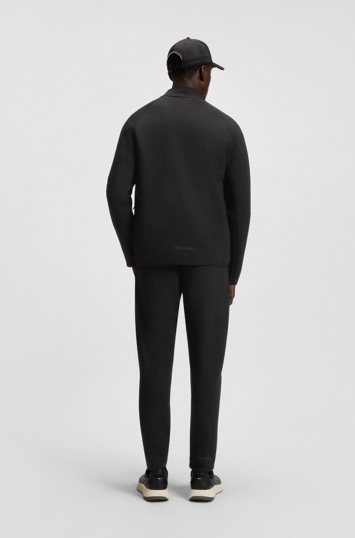 REGULAR-FIT TRACKSUIT BOTTOMS WITH DECORATIVE REFLECTIVE DETAILS - 5