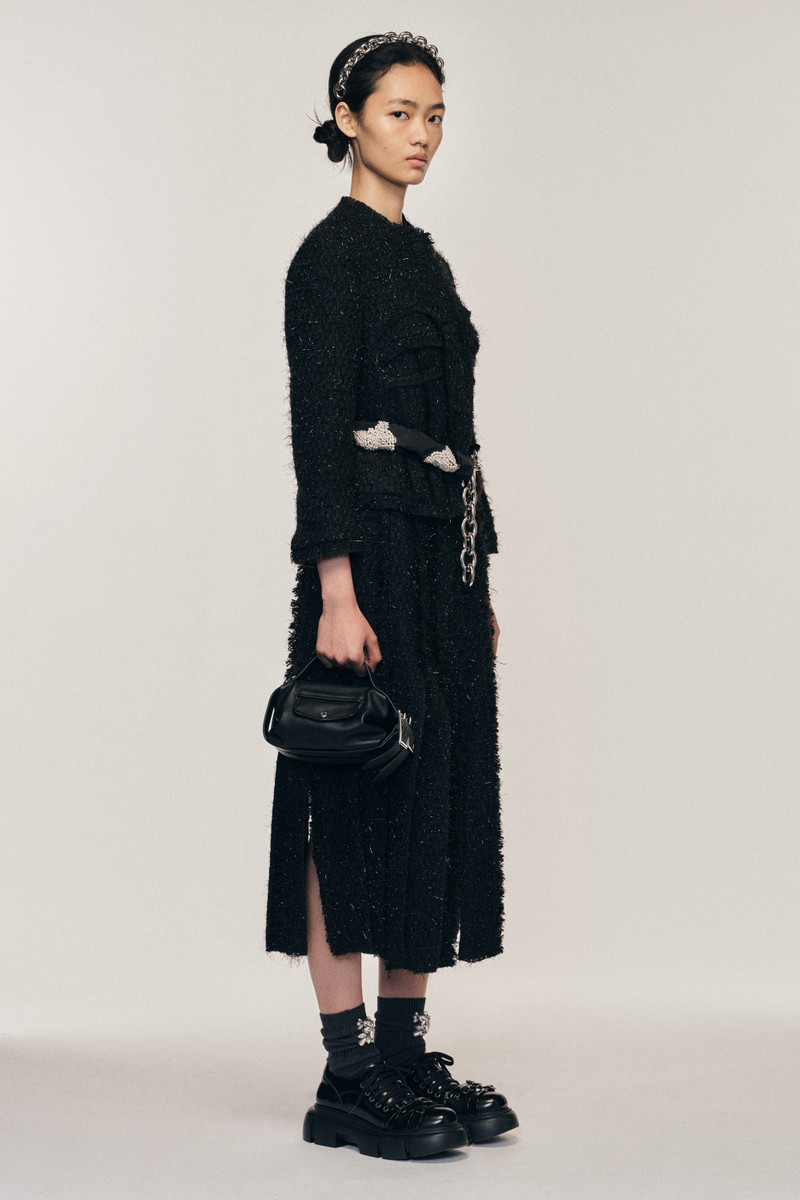 Simone Rocha Multi Slit Fray Skirt outlook