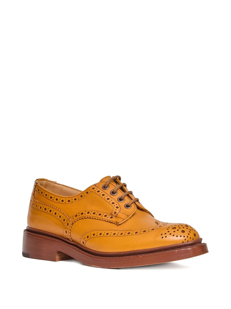 Tricker's Bourton leather derby shoes outlook