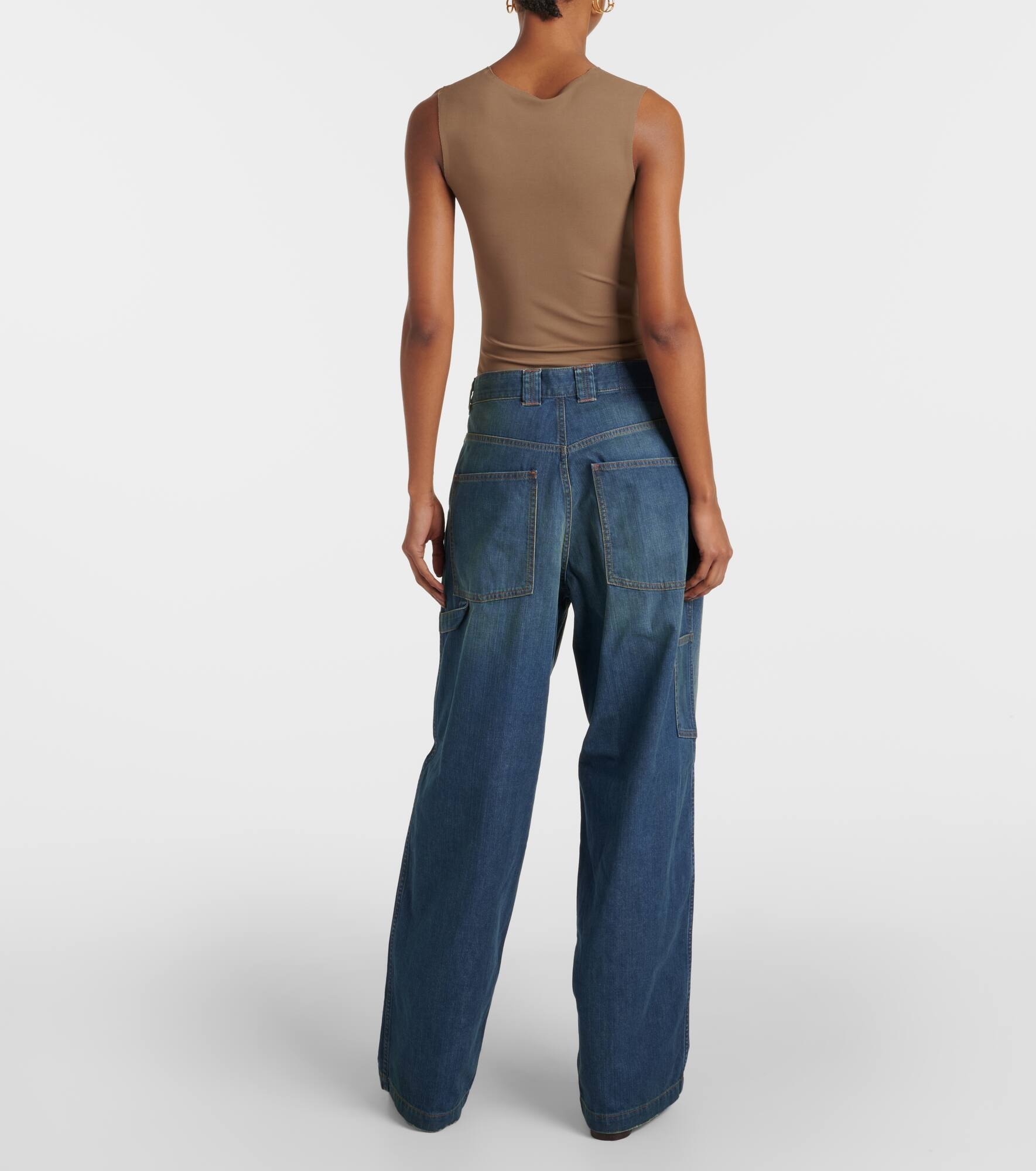 Americana mid-rise wide-leg jeans - 3