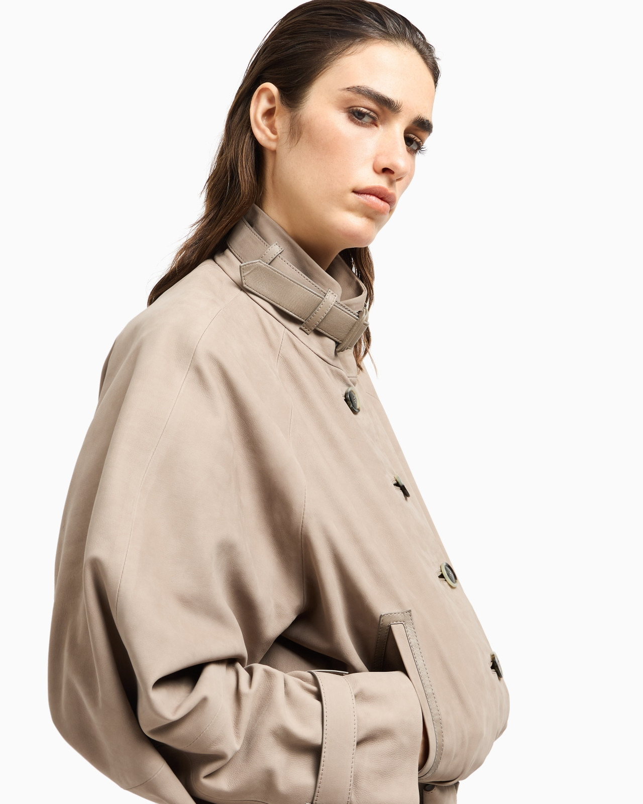 ASV CALFSKIN NUBUCK BLOUSON - 5