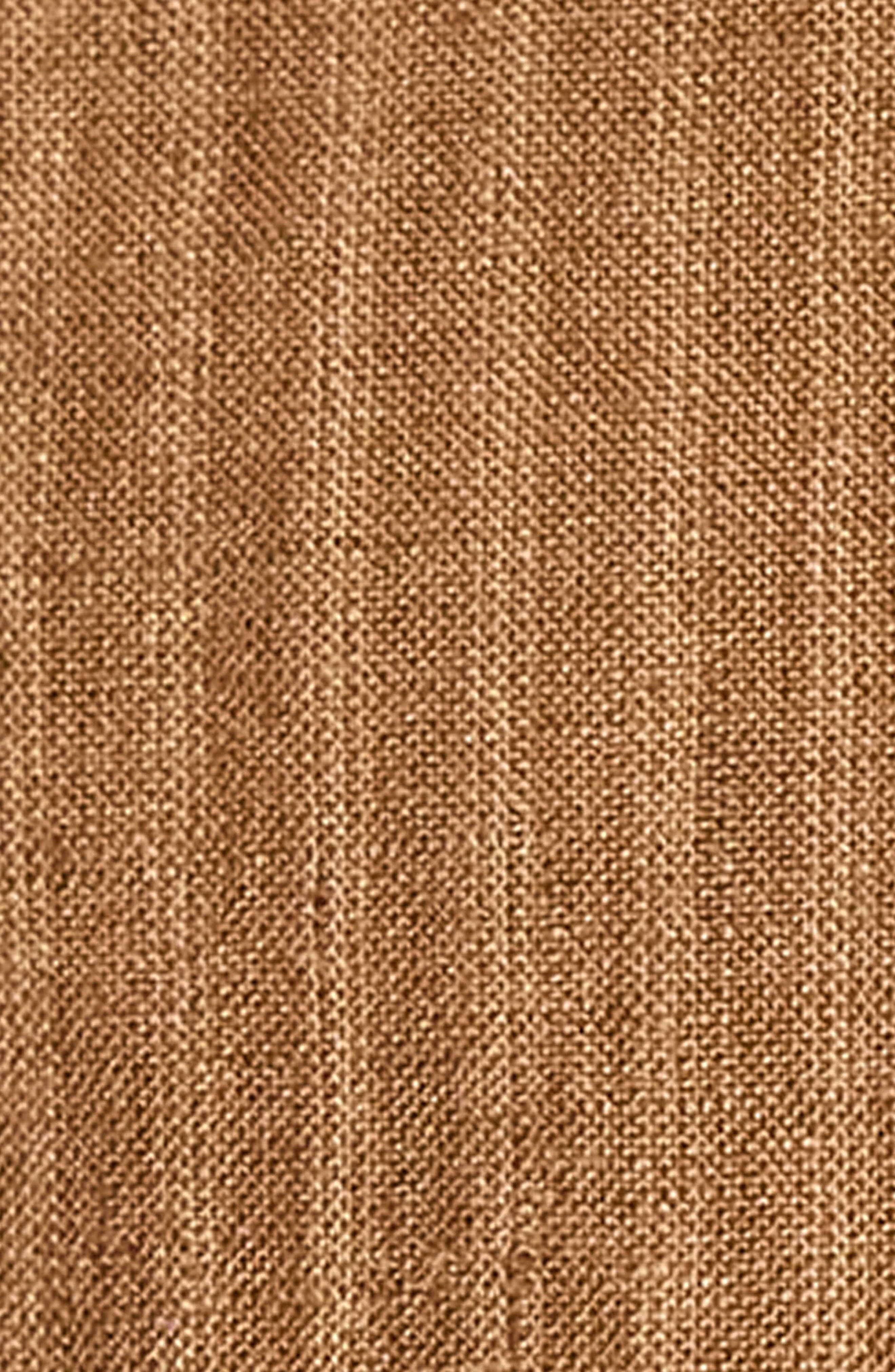 Theory Irving Slub Linen Button-Up Shirt in Deep Tobacco at Nordstrom - 5