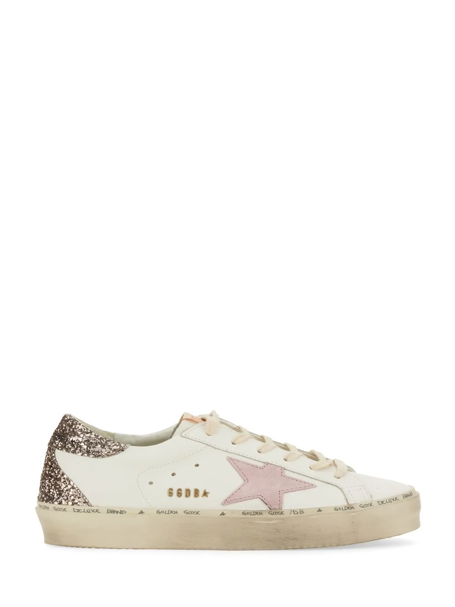 SNEAKER "HI STAR" IN PELLE CON DETTAGLI GLITTER - 1