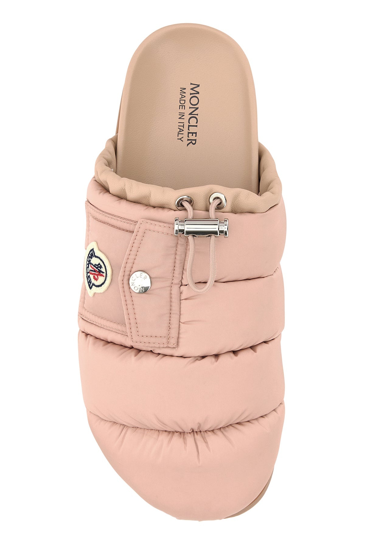 Pink fabric Mon Pocket slippers - 4