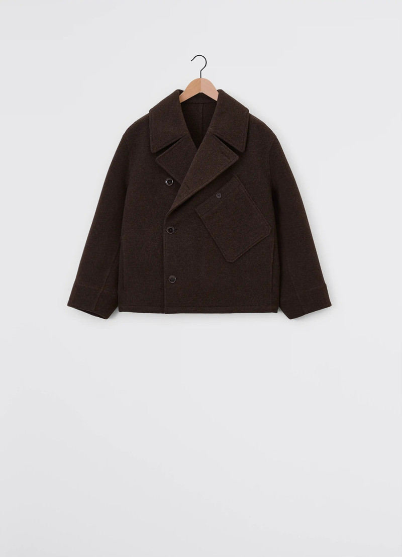Lemaire DISPATCH PEACOAT | REVERSIBLE