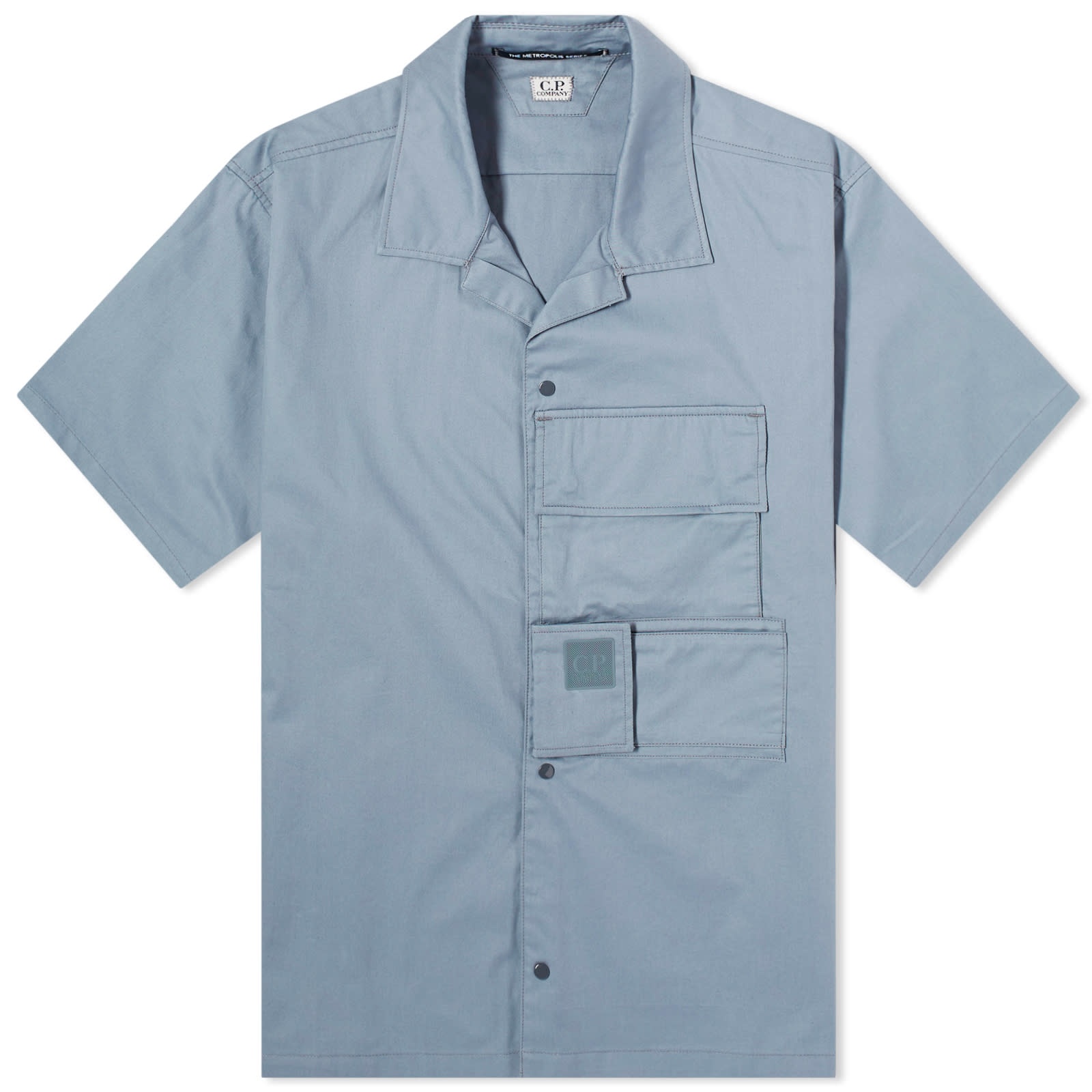 C.P. Company Metropolis Gabardine S/S Shirt - 1