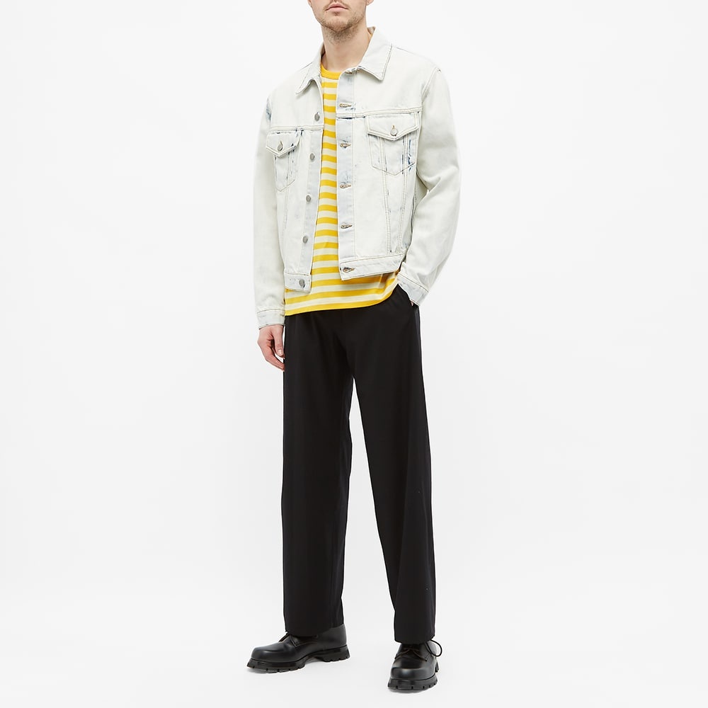 Acne Studios Nash Stripe Face Tee - 6