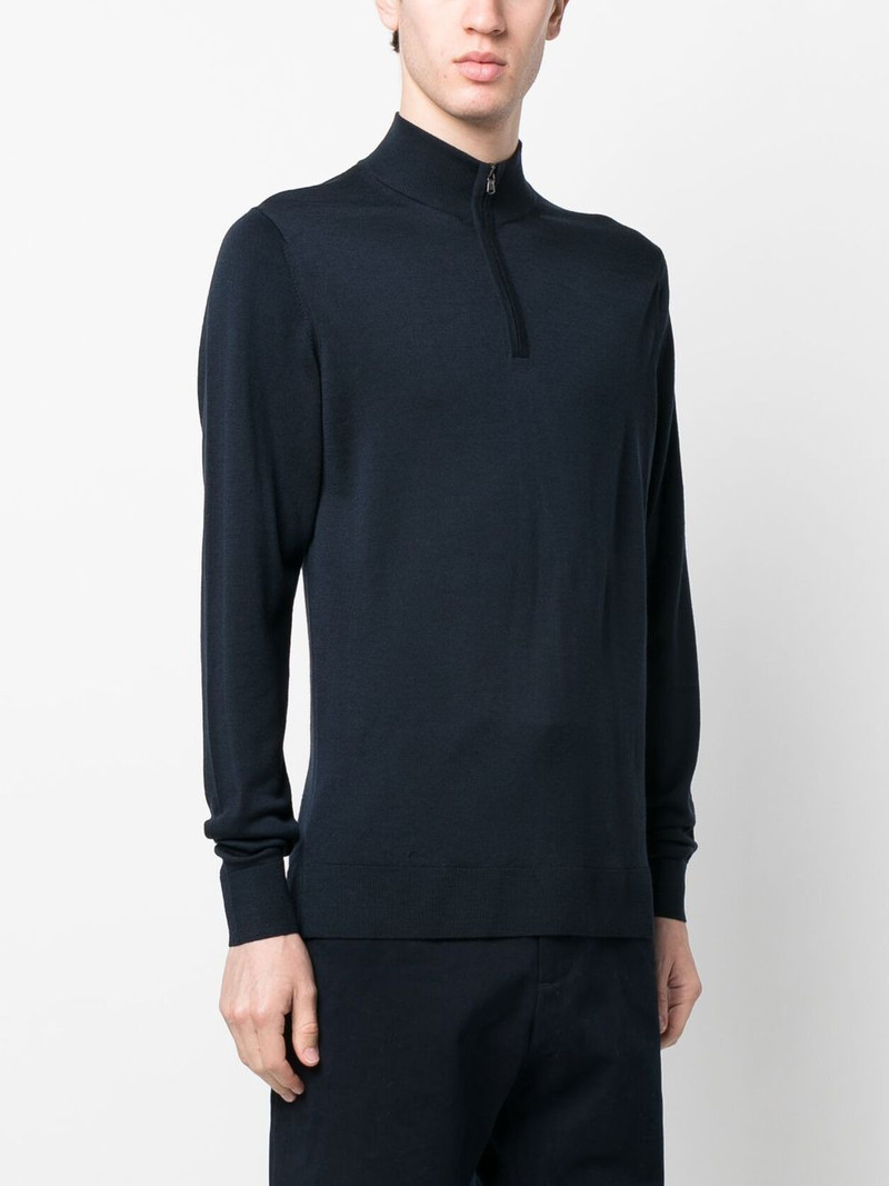 high-neck long-sleeve jumper 3