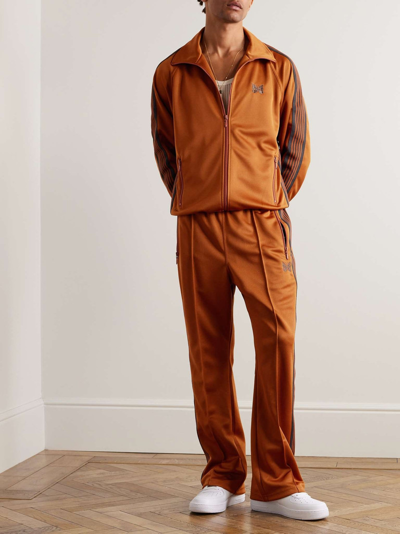 NEEDLES Webbing-Trimmed Logo-Embroidered Tech-Jersey Track Jacket outlook