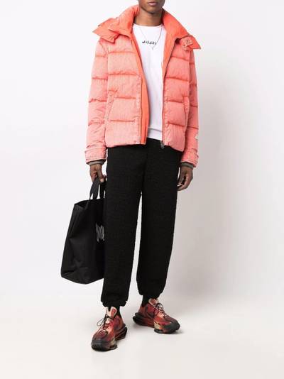 Diesel Gilles wrinkled-effect puffer coat outlook