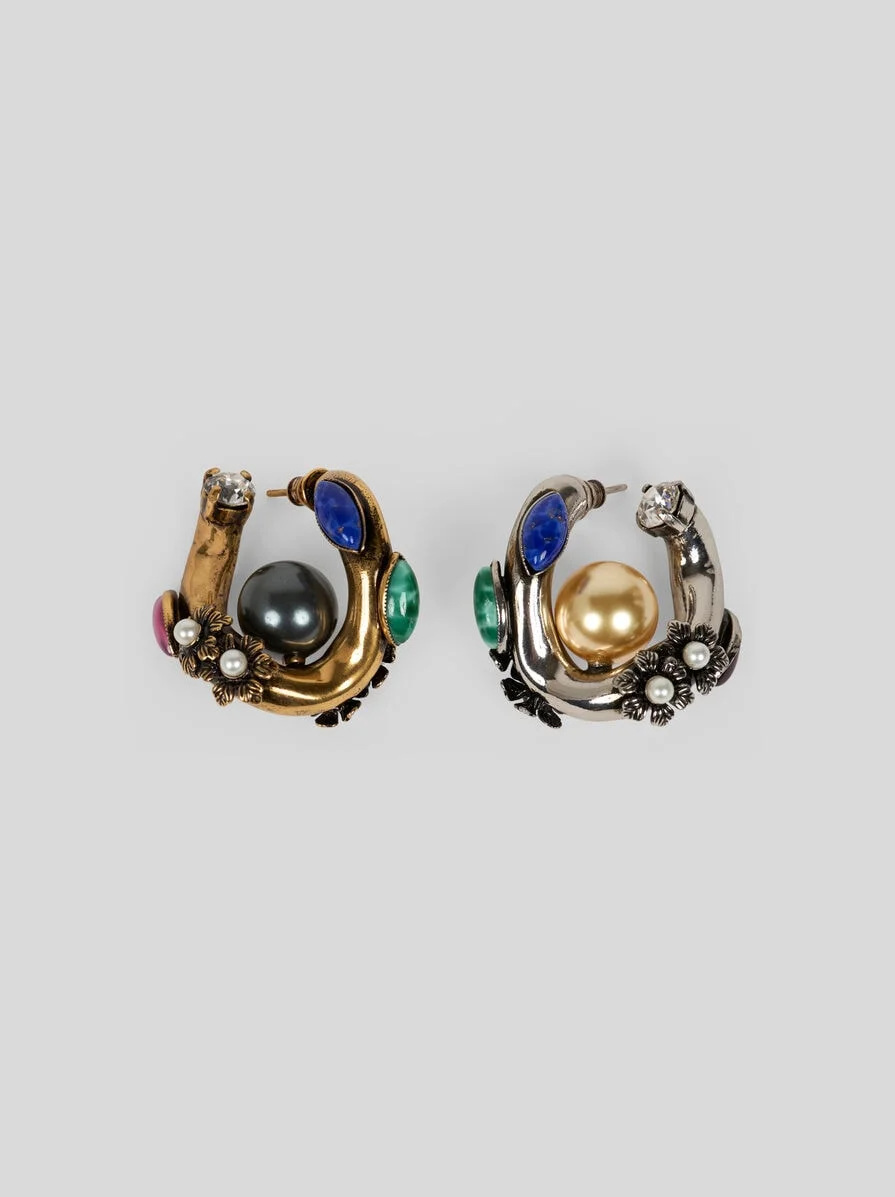 EARRINGS WITH APPLIQUÉS - 1