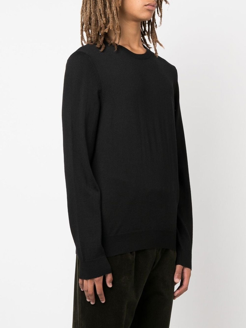 crewneck virgin wool jumper 3
