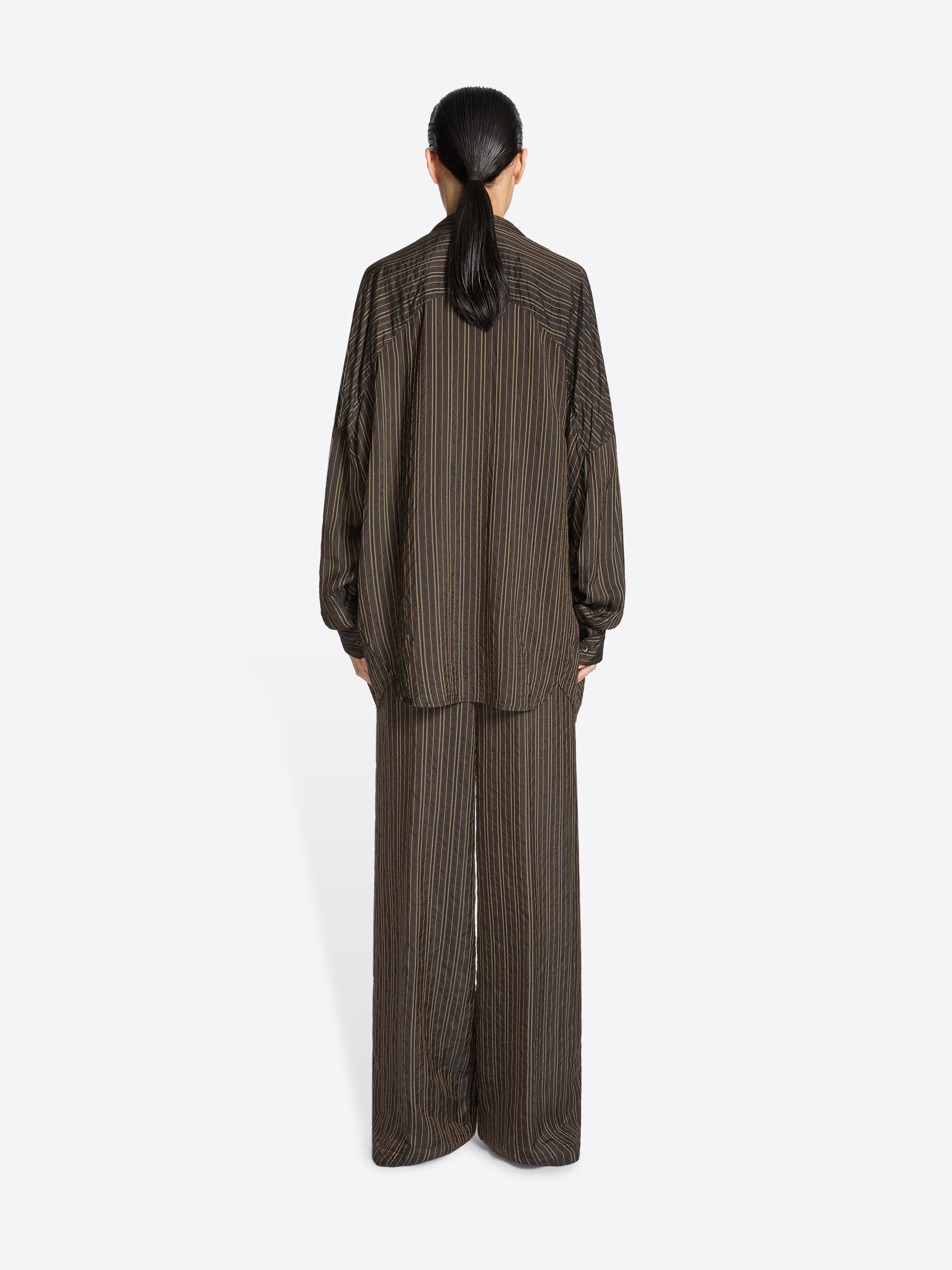 CUPRO COCOON SHIRT - 4