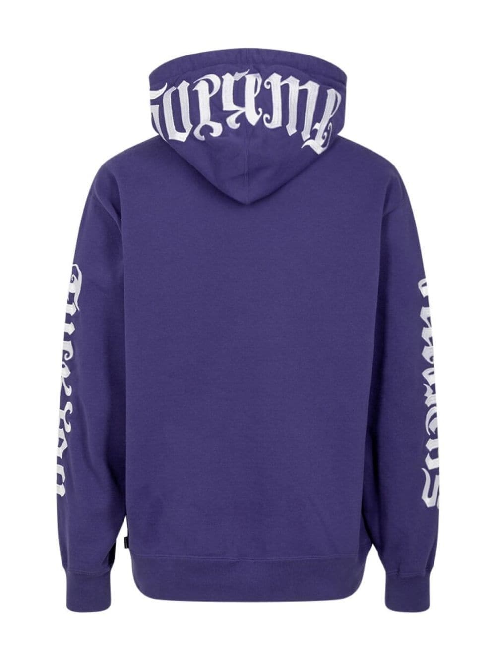 Ambigram long-sleeve hoodie - 2
