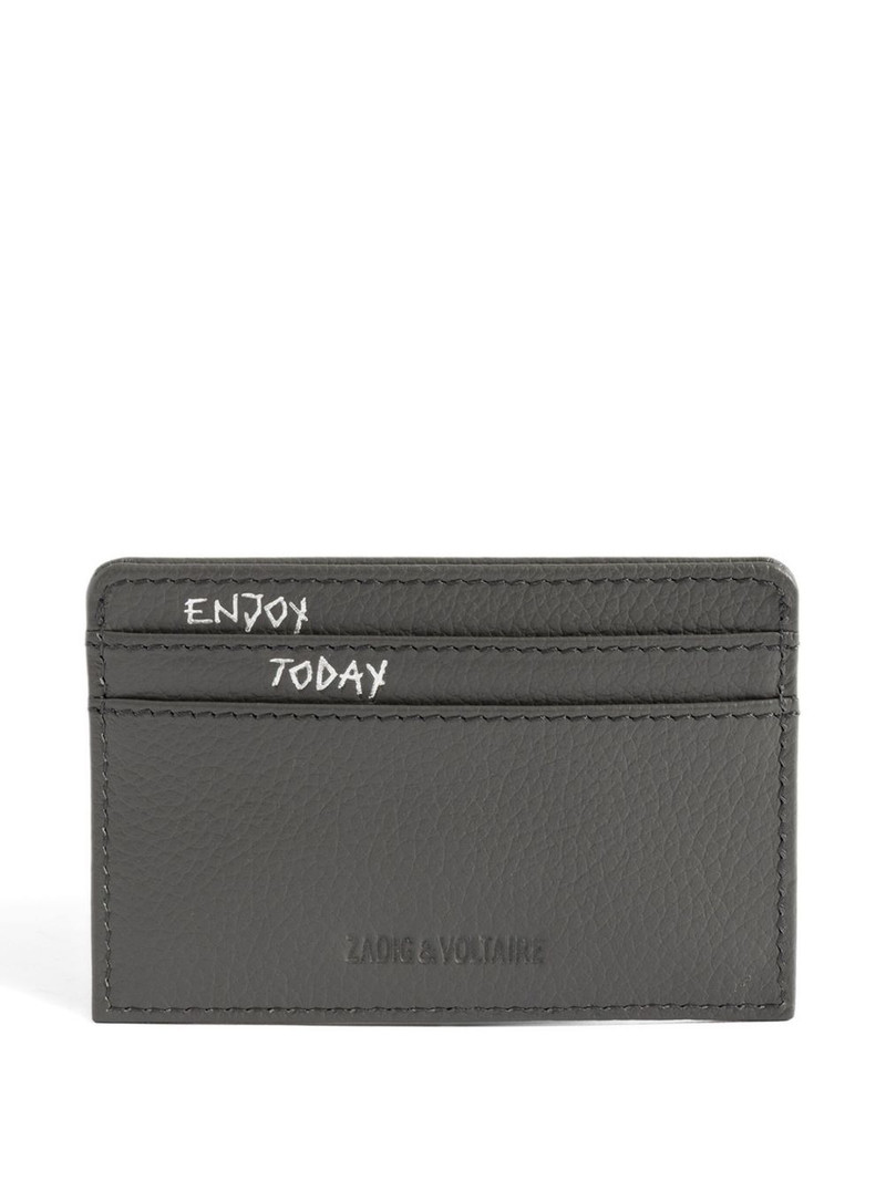 Zadig & Voltaire leather cardholder outlook