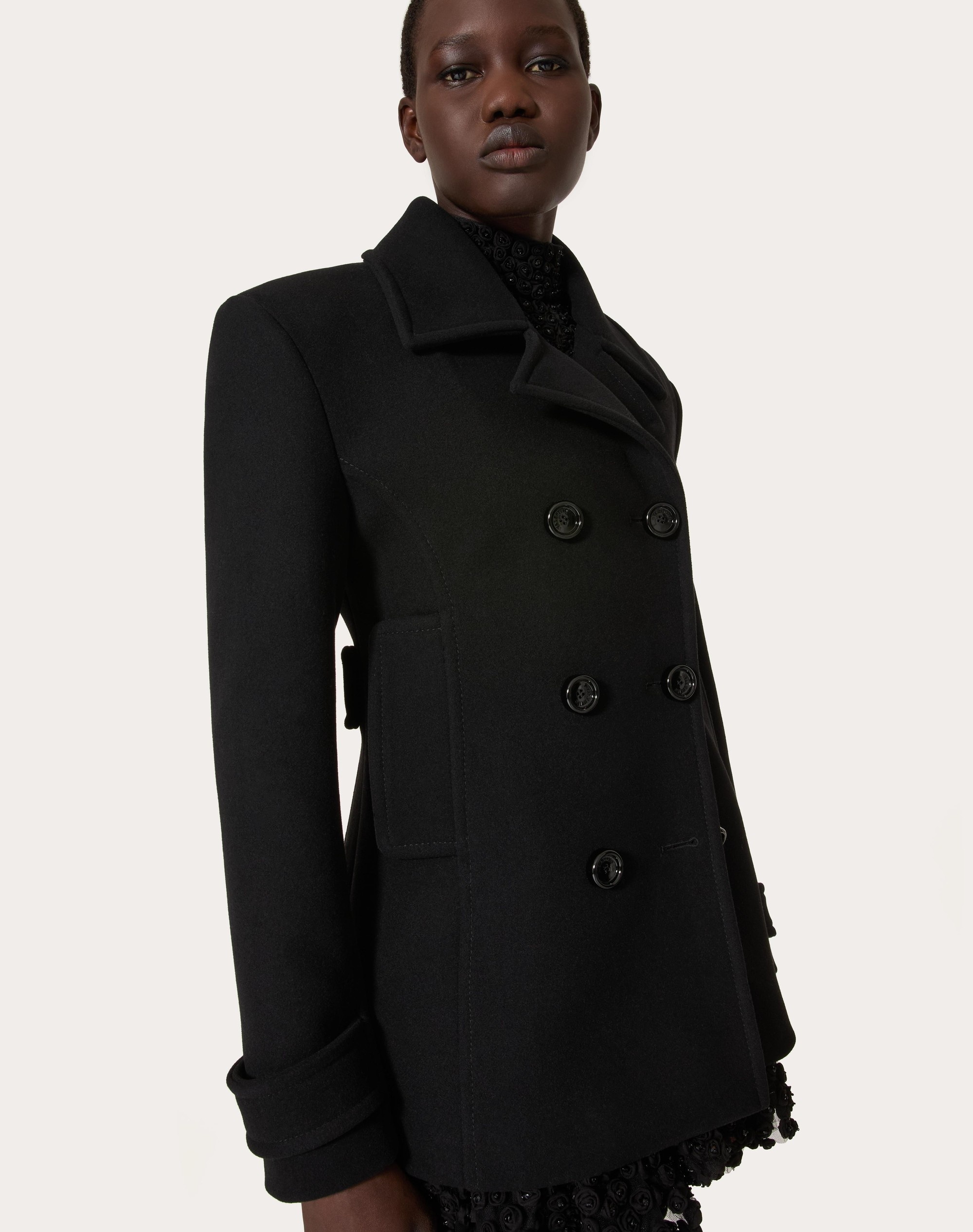 COMPACT COAT PEA COAT - 5