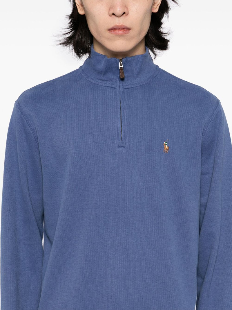 half zip-up sweater 5