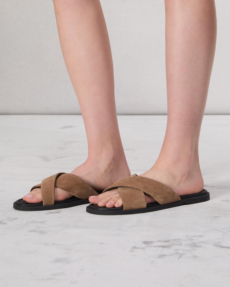 rag & bone Geo Suede Strap Sandal outlook