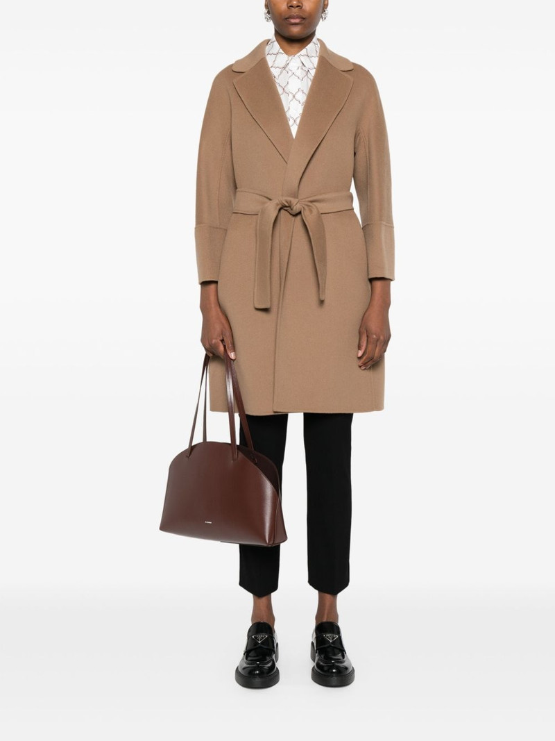 'S Max Mara virgin-wool coat outlook