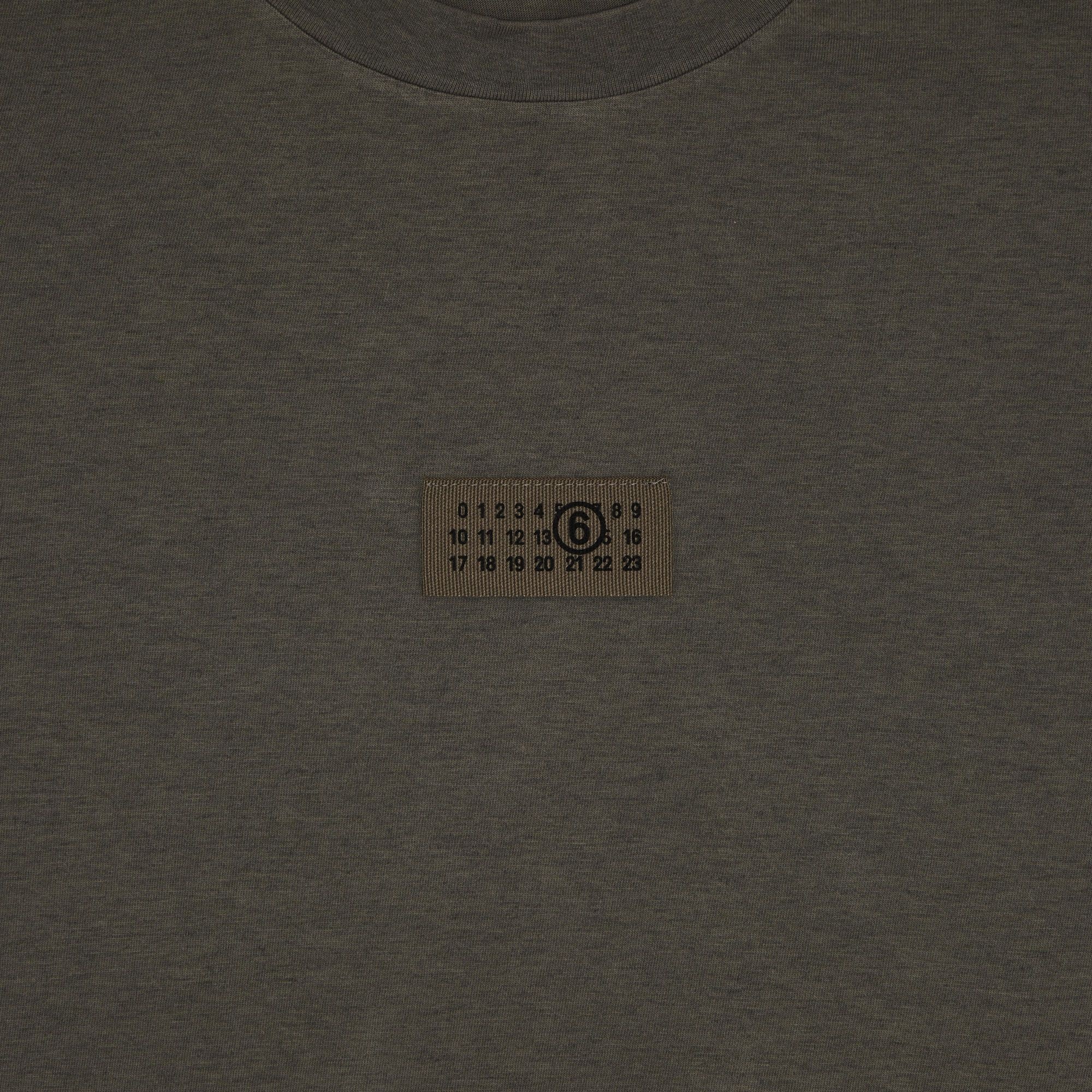 MM6 Maison Margiela Jersey T-Shirt 'Taupe' - 3