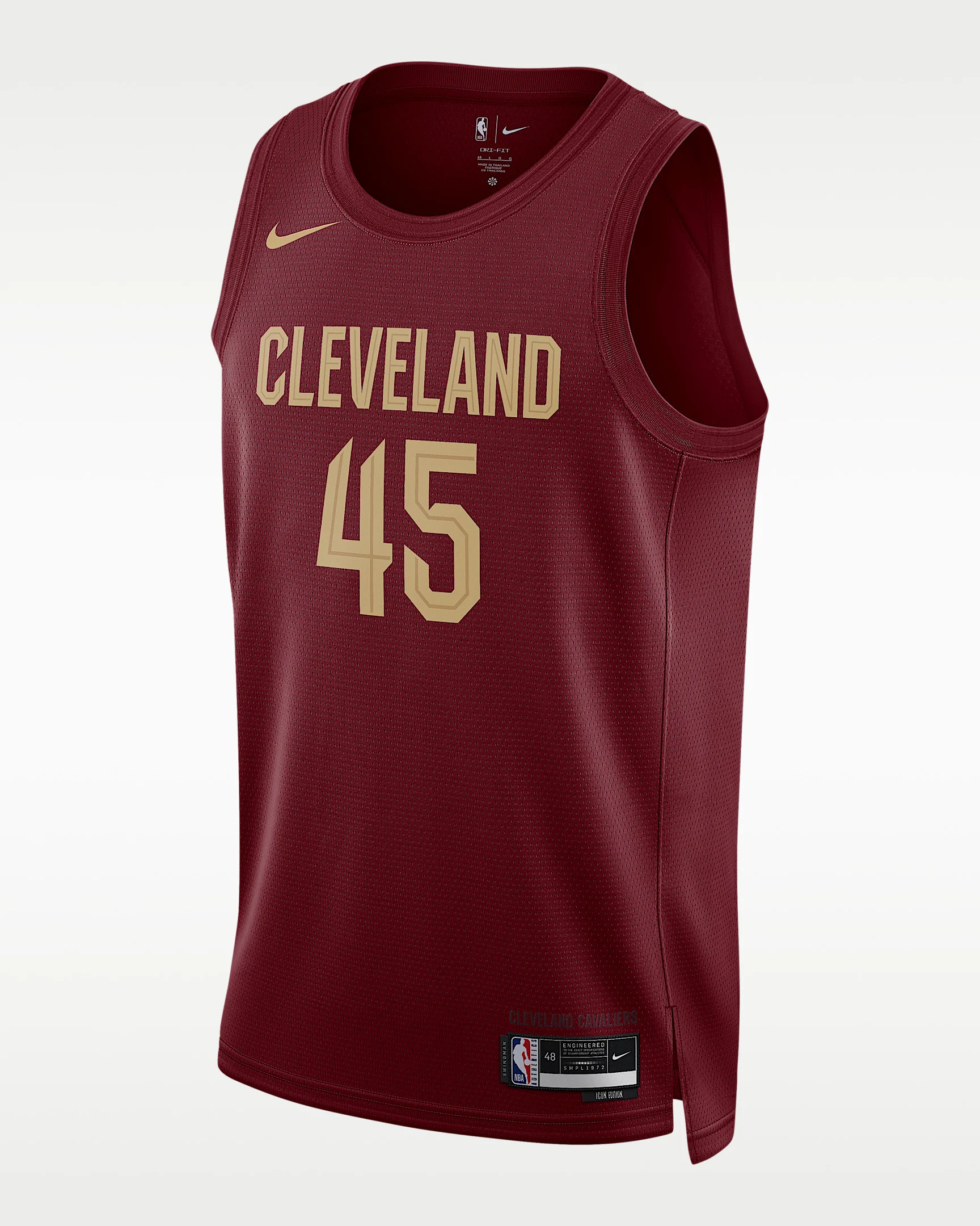 Cleveland Cavaliers Icon Edition 2022/23 Nike Men's Dri-FIT NBA Swingman Jersey - 1